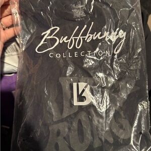 NWT Buffbunny Collection Black Pretty Crop Tank size XL “pretty strong”